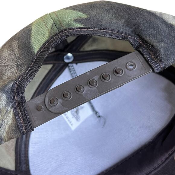 Vintage Buckmasters RealTree Camo Snapback Trucker Hat Deer Buck Hunting USA - Picture 5 of 13